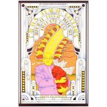 Rock Music Poster Cactus Flami' Groovies and Redeye Bill Graham