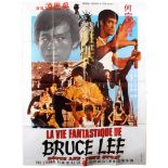 Film Poster Bruce Lee True Story French Grande