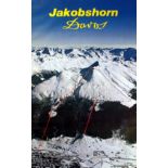 Sport Poster Jakobshorn Davos Ski Skiing Switzerland