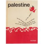 Propaganda Poster Palestine Fateh Life FATAH