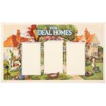 Advertising Poster For Ideal Homes