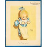 Advertising Poster Galeries Lafayette Baby Philosopher Beatrice Mallet