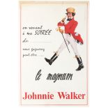 Advertising Poster Johnnie Walker Scotch Whisky Alcohol