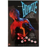 Advertising Poster David Bowie Let's Dance