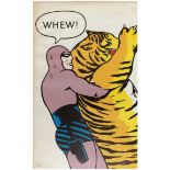 Advertising Poster The Phantom Lee Falk Tiger Comics