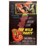 Cinema Poster The Wild Party B Movie