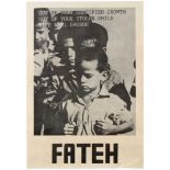 Propaganda Poster Fateh Crucified Growth FATAH