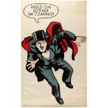 Advertising Poster Mandrake the Magician Philip Davis Lothar Comic Strip