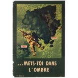 Propaganda Poster Put Camouflage Shadows WWII Canada