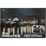 Advertising Poster The Inmates First Offence Pub Rock