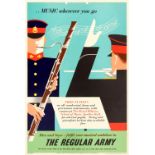 Propaganda Poster Military Orchestra Regular Army UK