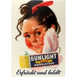 Advertising Poster Sunlight Soap Switzerland