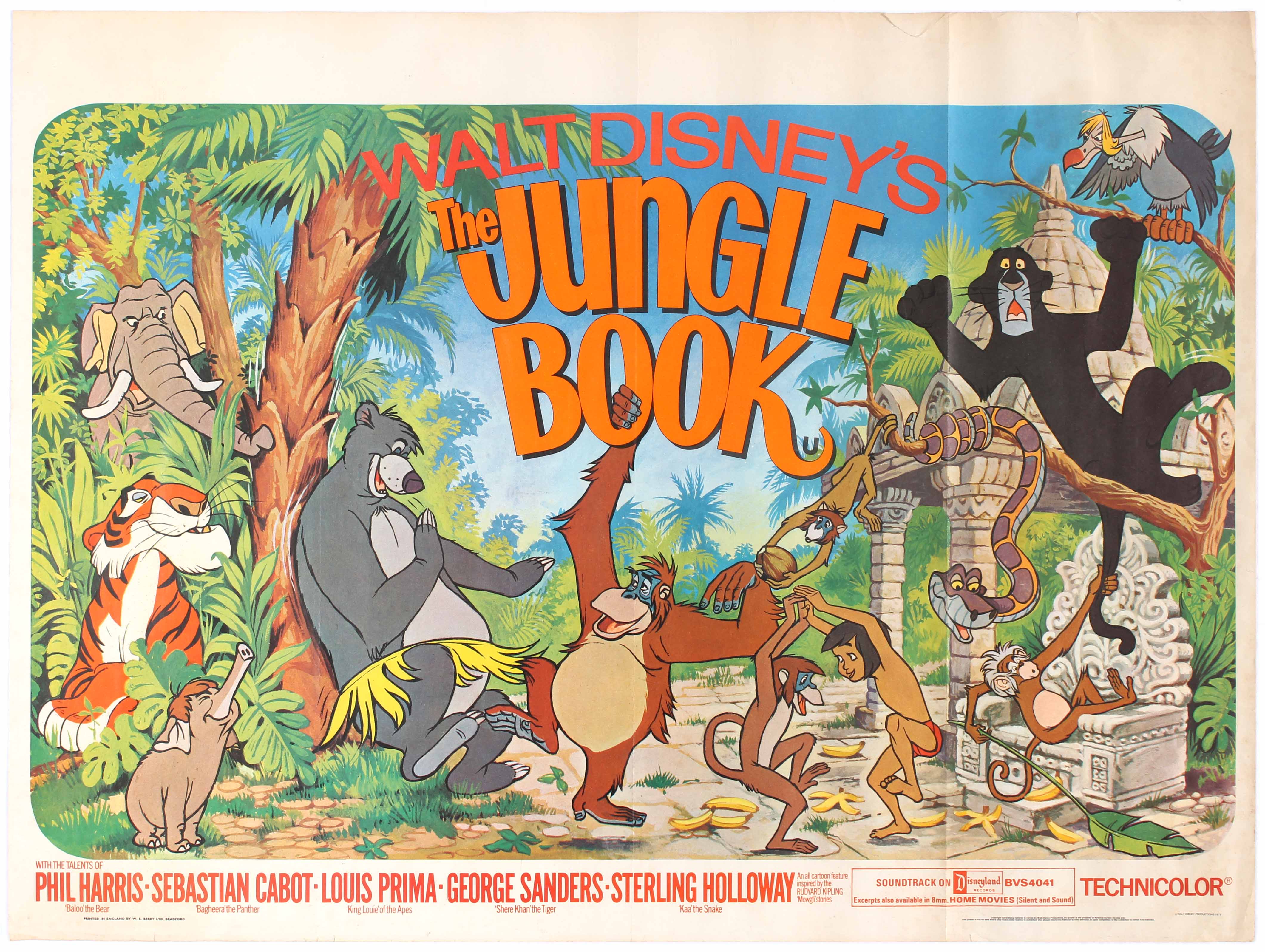 Film Poster The Jungle Book Disney