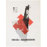 Propaganda Poster Israel Aggression Palestine