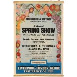 Advertising Poster Portsmouth Southsea Horticultural Society