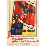 Nazi Propaganda Poster Soldatenbund Third Reich