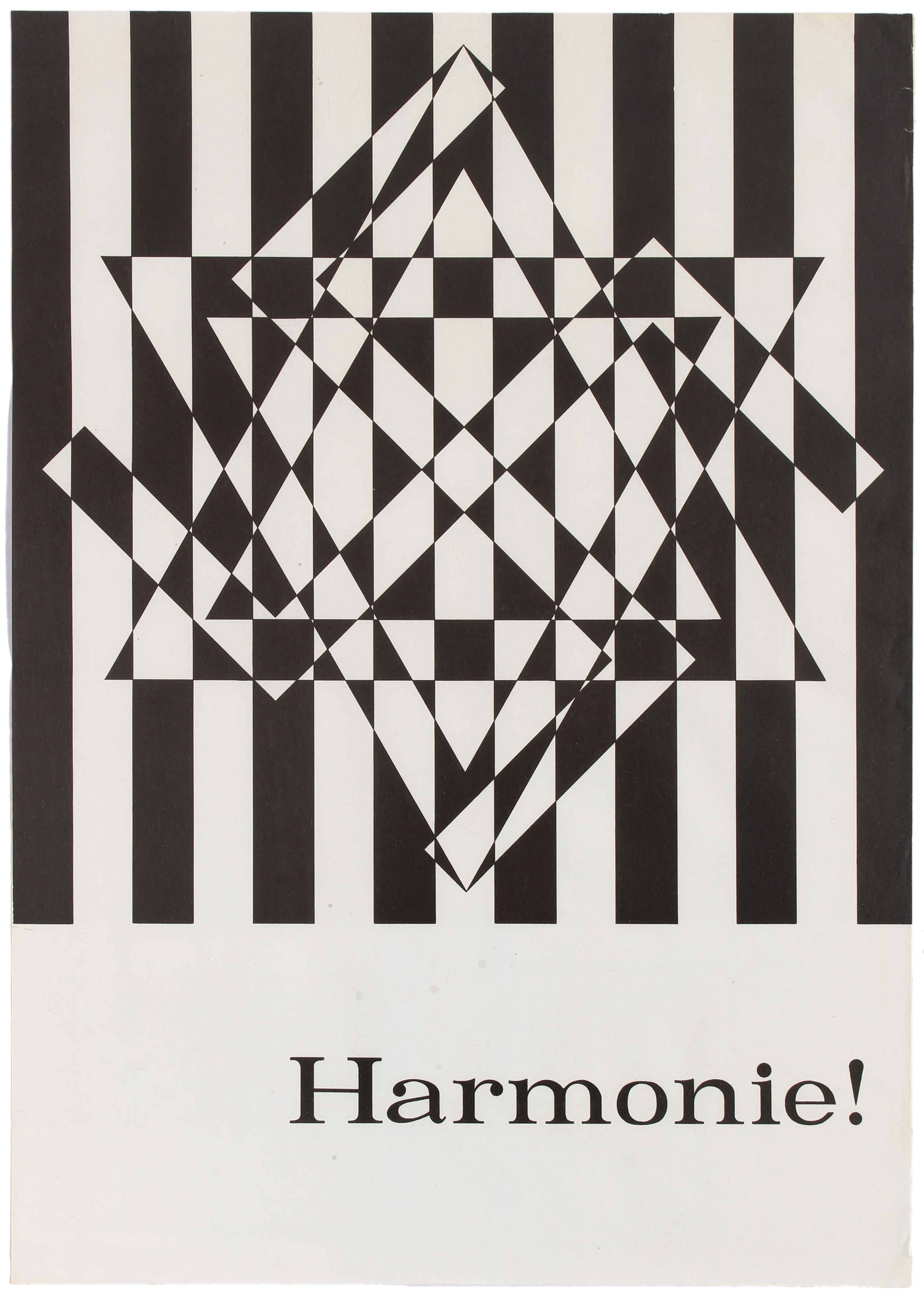 Propaganda Poster Harmonie Harmony Palestine