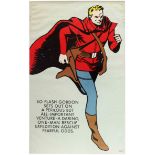 Advertising Poster Flash Gordon Alex Raymond Comics