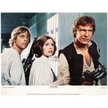 Film Poster Stills Star Wars New Hope George Lucas Harrison Ford Carrie Fisher 1977