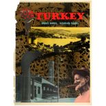 Travel Poster Turkey Uniquely Modern Historically Fabulous