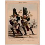 Propaganda Poster Napoleonic War Wallachia Russian Generals Looting