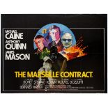 Film Poster The Marseille Contract Michael Caine Anthony Quinn