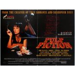 Film Poster Pulp Fiction UK Quad Movie Uma Thurman Tarantino