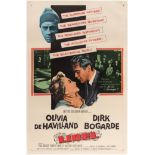 Film Poster Libel Dick Bogard Olivia de Havilland