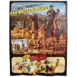 Film Poster One Little Indian French Movie Western Walt Disney