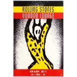 Advertising Poster Rolling Stones Voodoo Lounge Album Release
