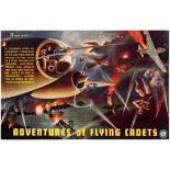 Film Poster WWII Pilot Adventures of the Flying Cadets Universal