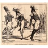 Propaganda Print Caricature Admiral Menschikoff Crimean War Honore Daumier