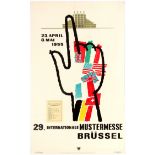 Advertising International Model Fair Brussels Midcentury Modern