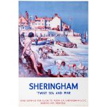 Travel Poster Sheringham Norfolk Tom W Armes