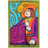 Advertising Poster Nitty Gritty Dirt Band Bill Graham Fillmore Auditorium 1967