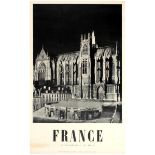 Travel Poster France Metz Cathedral