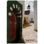 Travel Poster Tunisia Green Door