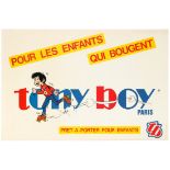 Advertising Poster Tony Boy French Children Clothing Pret A Porter