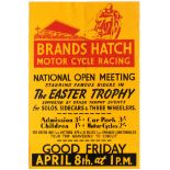 Sport Poster Brands Hatch Motorcycle Road Racing The Easter Trophy