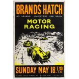 Sport Poster Brands Hatch Motor Racing Cooper
