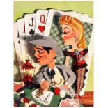 Cinema Honkey Tonk Clark Gable Lana Turner Gambling Cards Casino