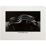 Advertising Poster Porsche Porsche 356 Carrera Porsche 911