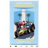 Sport Poster Grand Bahama Grand Prix Classic Sports Car Racing