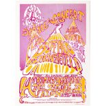 Advertising Poster Buffalo Springfield 1966 Avalon Ballroom Concert