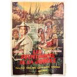 Film Poster Golden Goddess of Rio Beni French Movie Adventurers Jungle