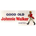 Advertising Poster Johnnie Walker Scotch Whisky Alcohol