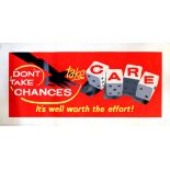 Propaganda Poster Workplace Motivation Gambling Dice Chances