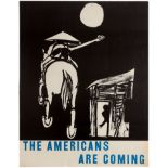 Propaganda Poster Anti Vietnam War Americans Are Coming Tomi Ungerer