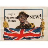 Propaganda Poster Buy a Victory Bond Now UK Charles WWI