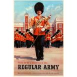 Propaganda Poster Military Orchestra Musician Regular Army Recruitment UK